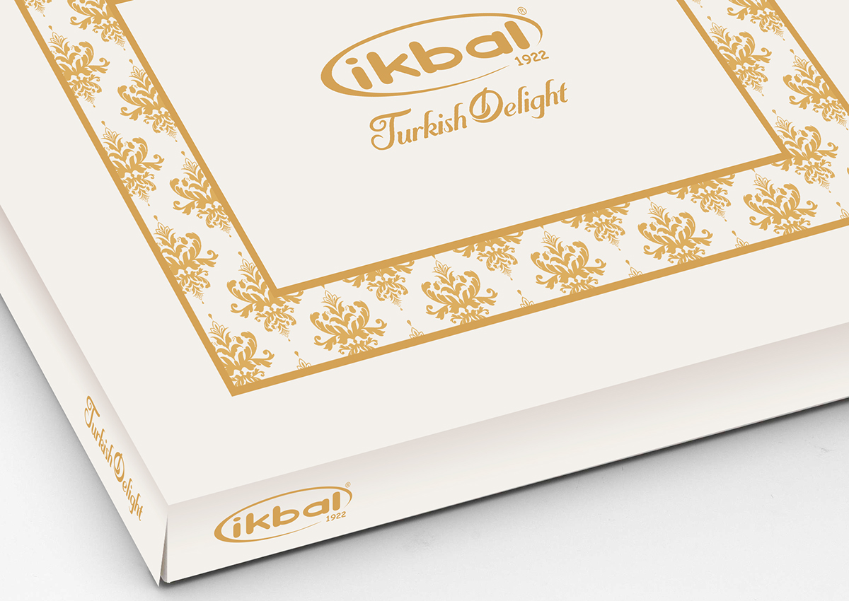 ikbal lokum şekerleme paket Pack Food  package design turkishdelight DELIGHT