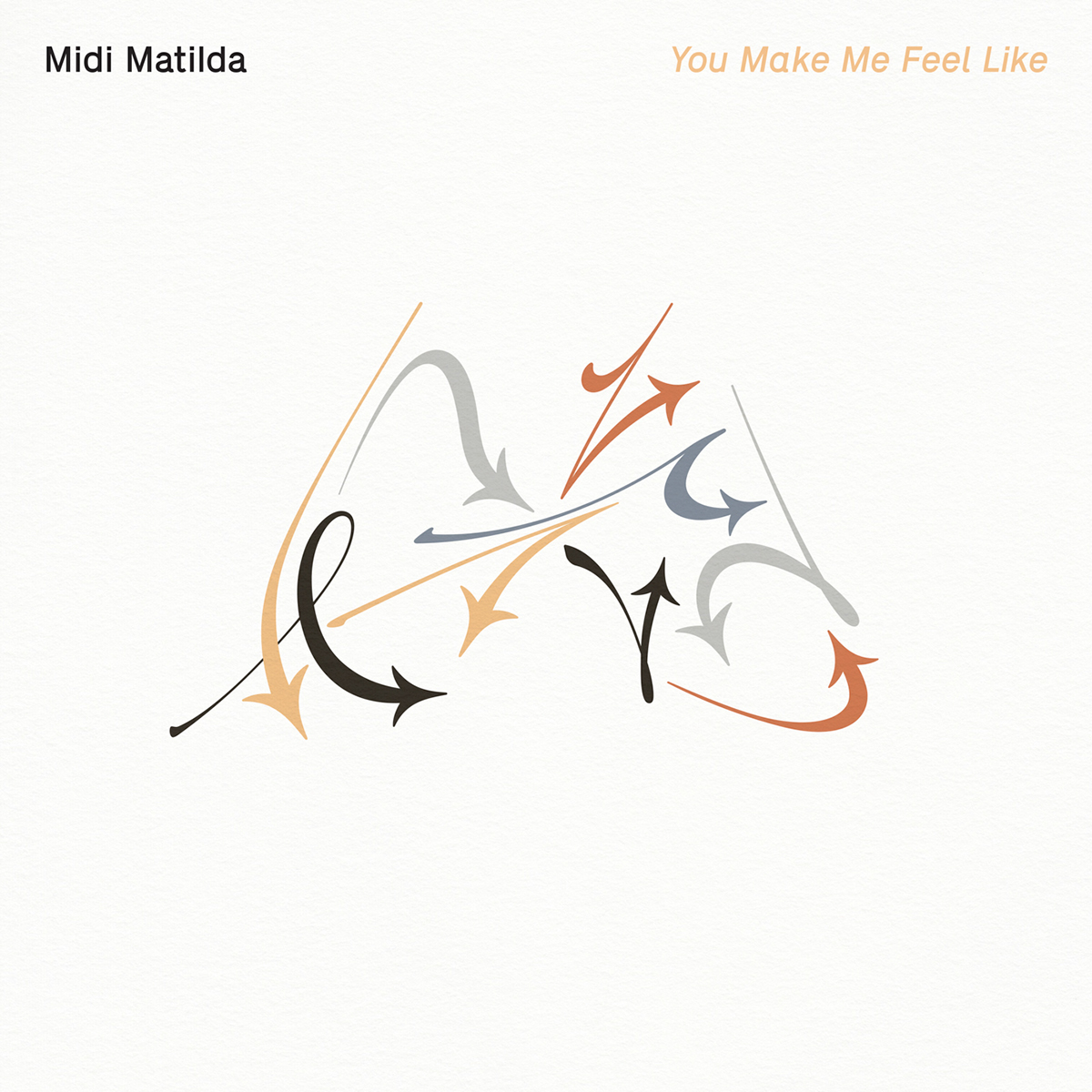 music album cover Single Midi Matilda band logo ILLUSTRATION  khomus indie pop