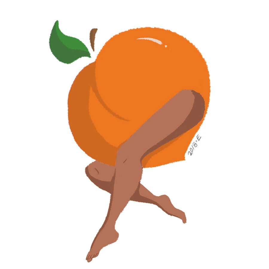 cute Fruit ILLUSTRATION  Illustrator legs silly