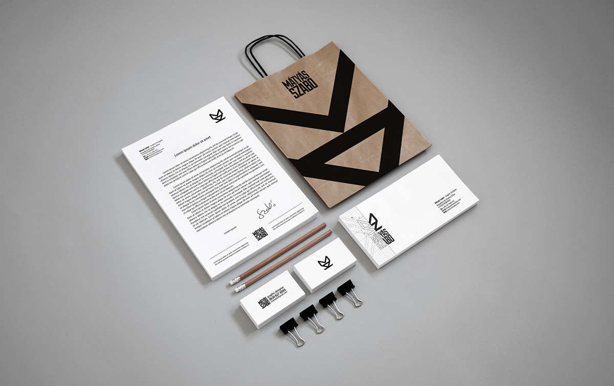 identity brand digital typo typographic vector black and white black White minimal design simple logo