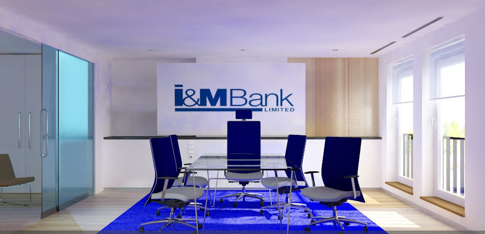 I&M Bank creative 3D Mock up 2d mock up illustrations cinema 4d