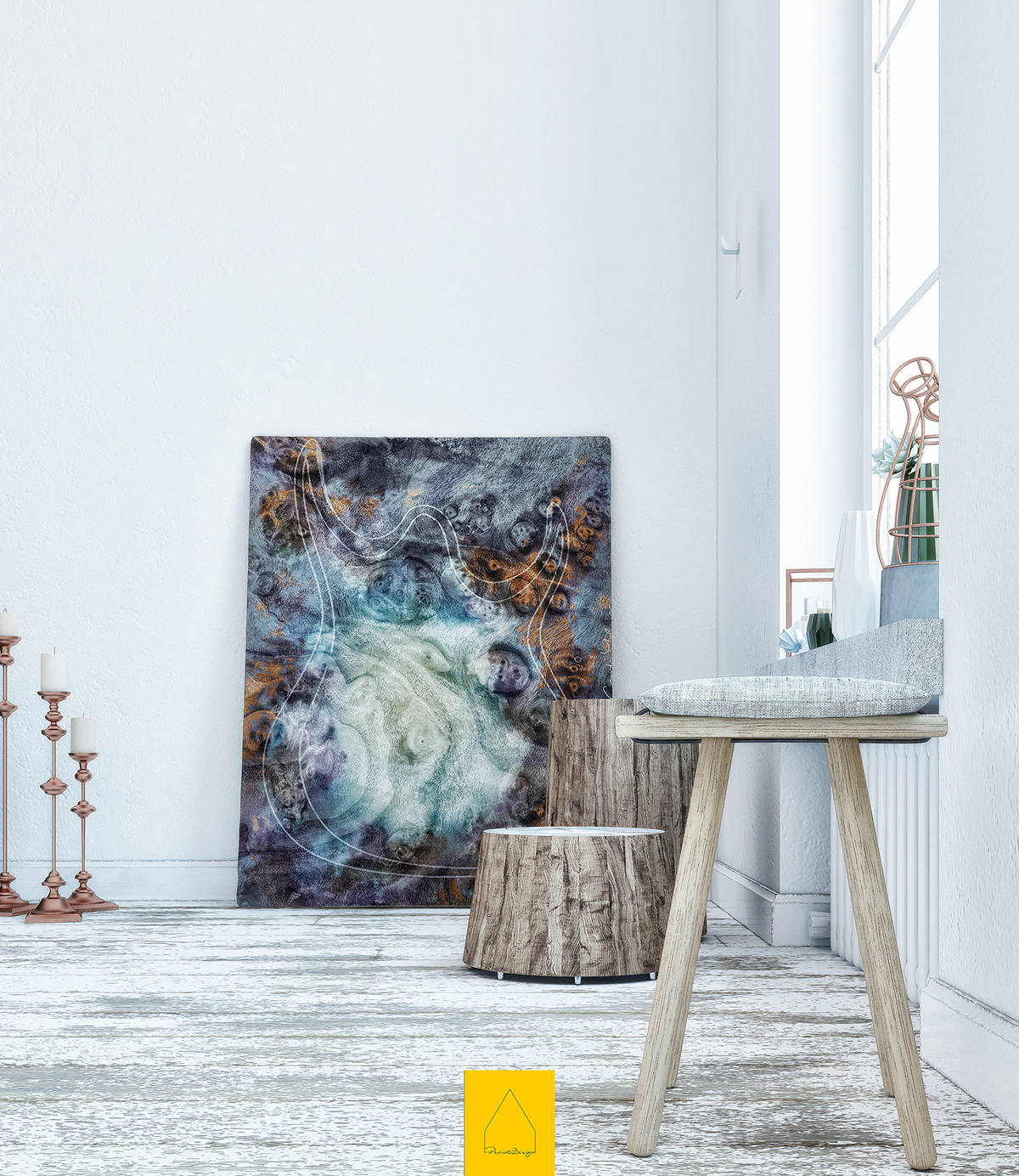 Interior living livingroom home homedecor minimal Scandinavian 3dsmax vray psd
