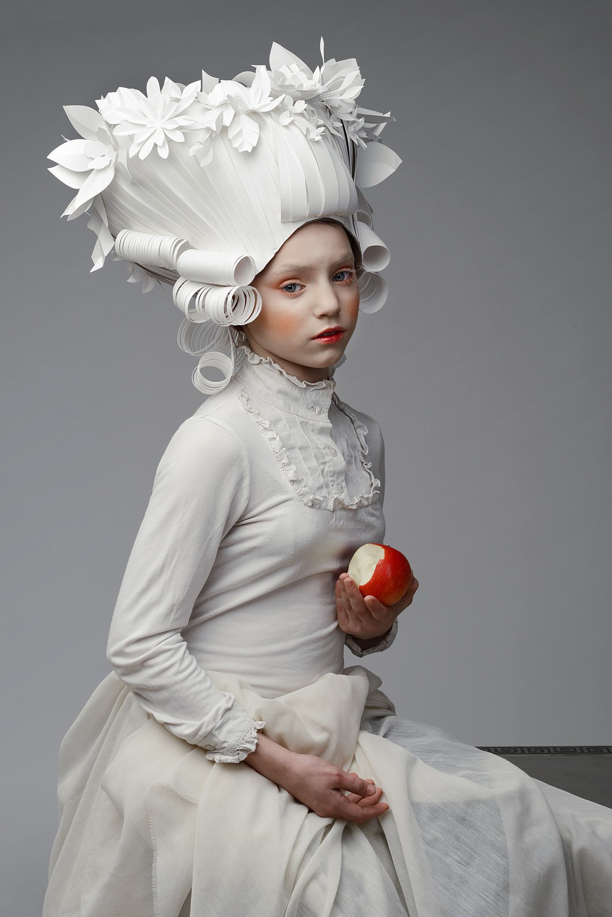 Baroque paper wigs on Behance