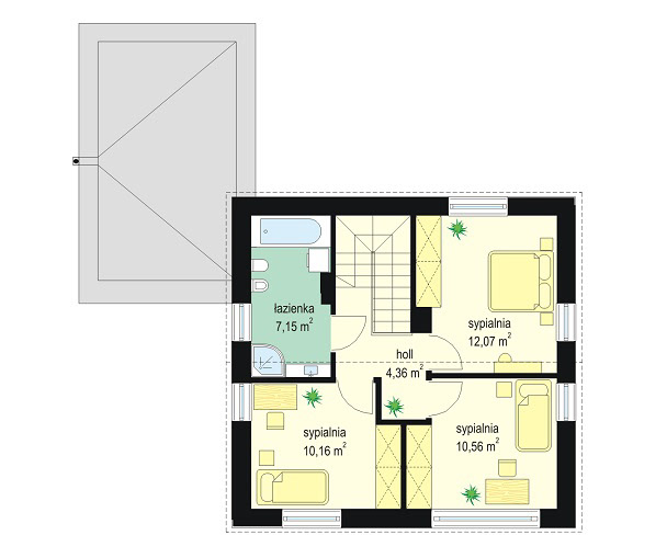 mg projekt pracownia architektoniczna projekty domów home plan House plan HOUSE DESIGN home design Architecture Office