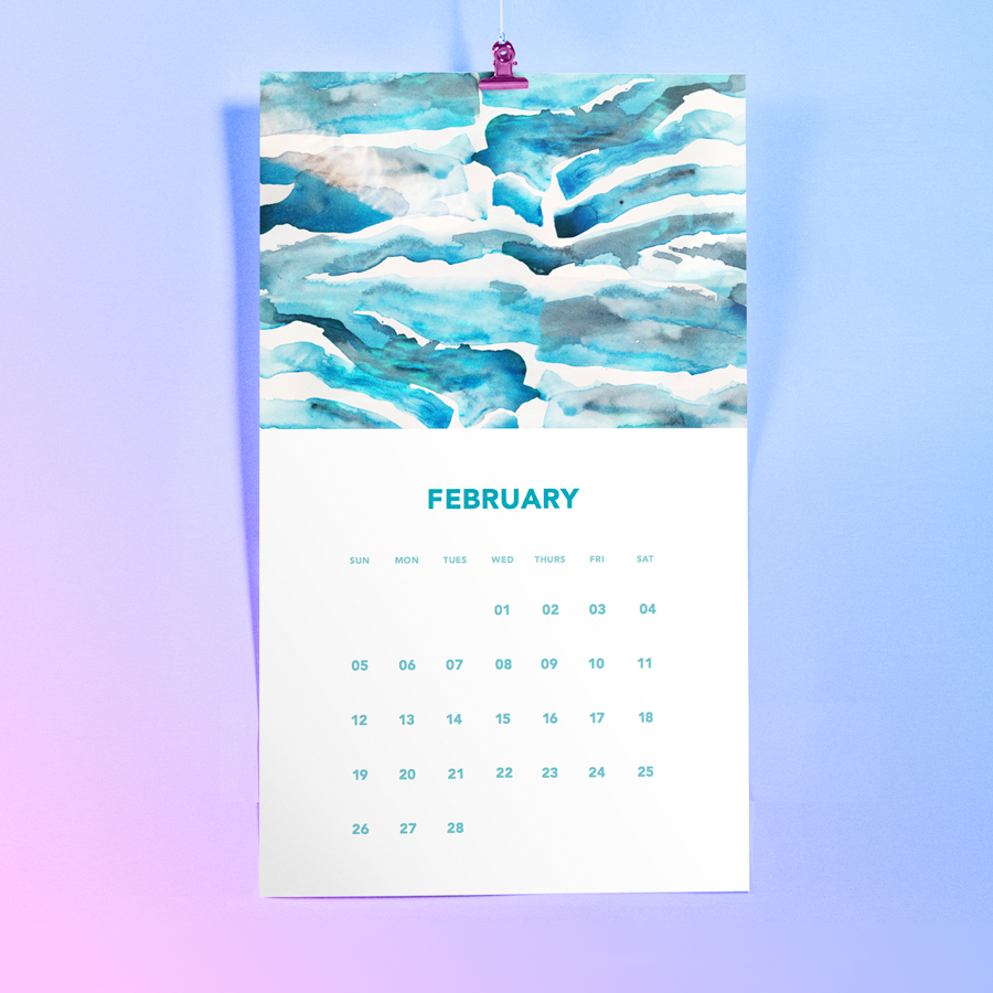 calendar pattern texture graphic design  Digital Art  design abstract calendar pattern calendar watercolor