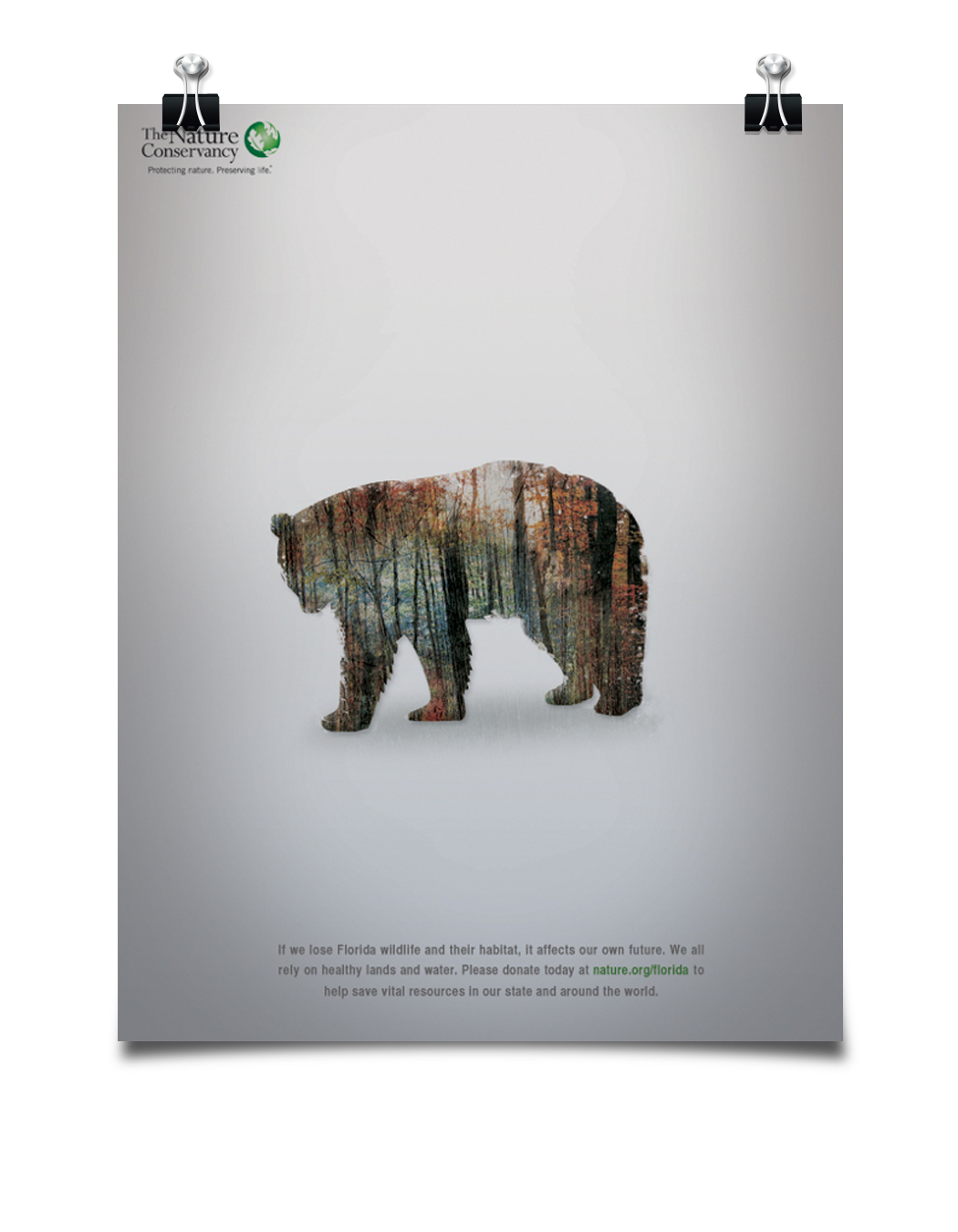 WWF Tanner scipio animal Extinction ad nature conservancy