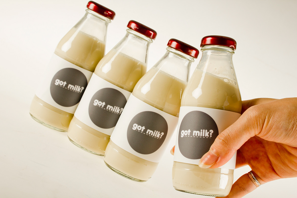milk milk packaging milk product design minimal milk bottle 4 pack 4 bottle bottle design bottle bottles