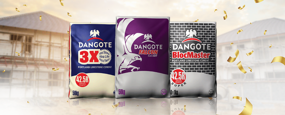 dangote cement branding  brand identity storage Logo Design logo designer visual identity лого Logotype