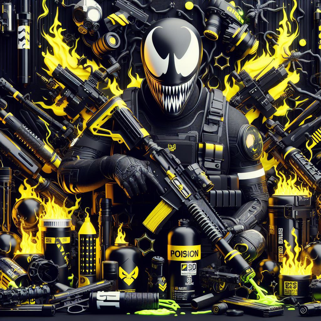venom marvel 3D Render 3ds max art digital illustration Character design  artwork toxic