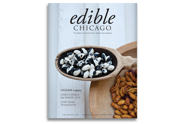 Edible Communities Edible Chicago Layout magazine publication Food  local