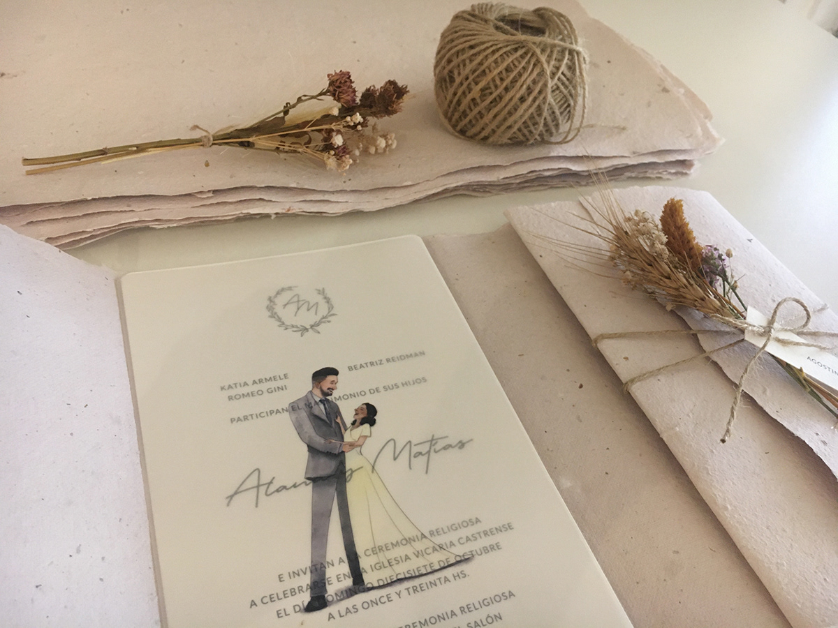 Boda design Flowers Invitation paraguay romantic wedding