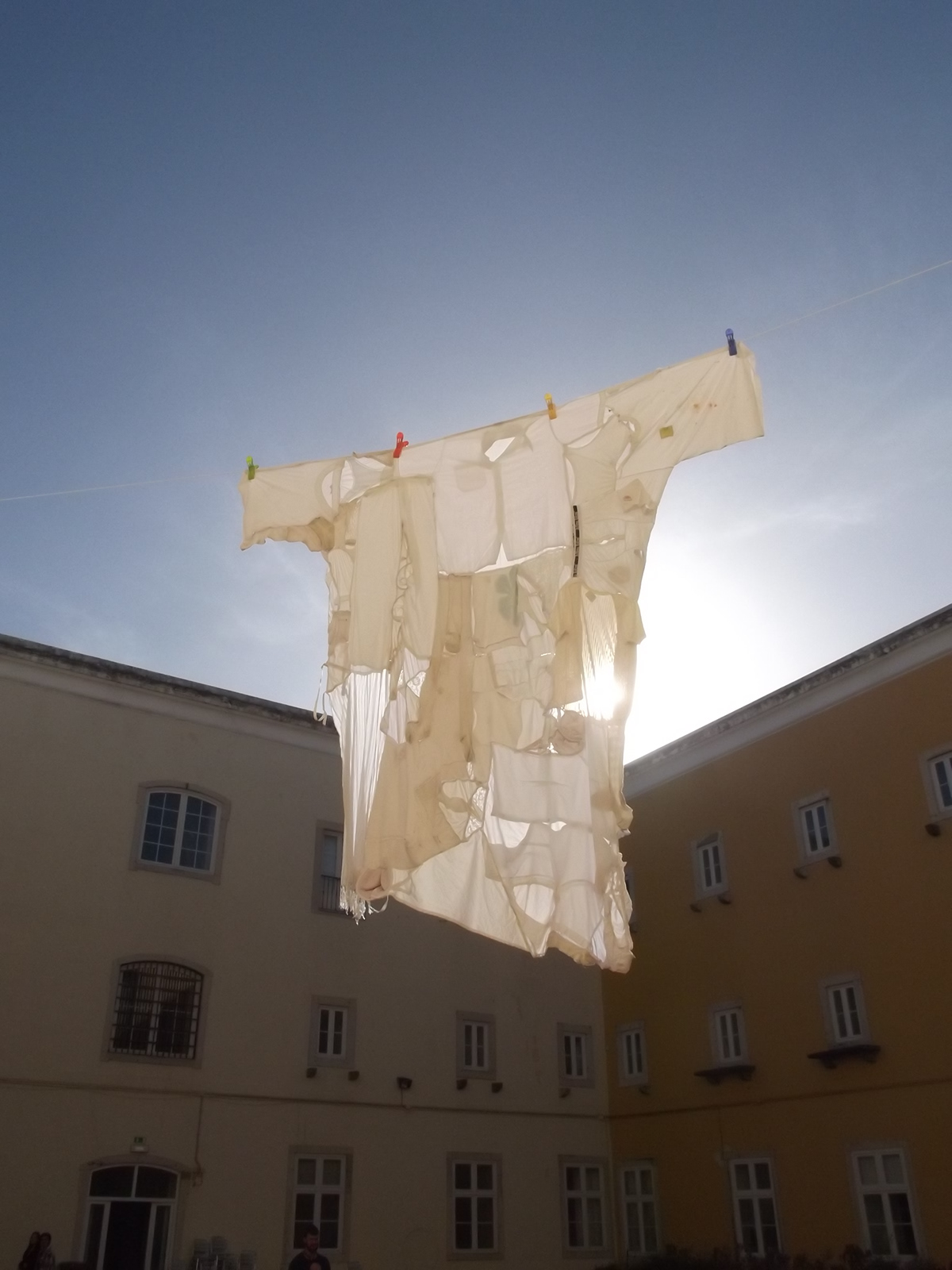 dress clothes laundry wash  clear Travel life Lisbon lisboa photo