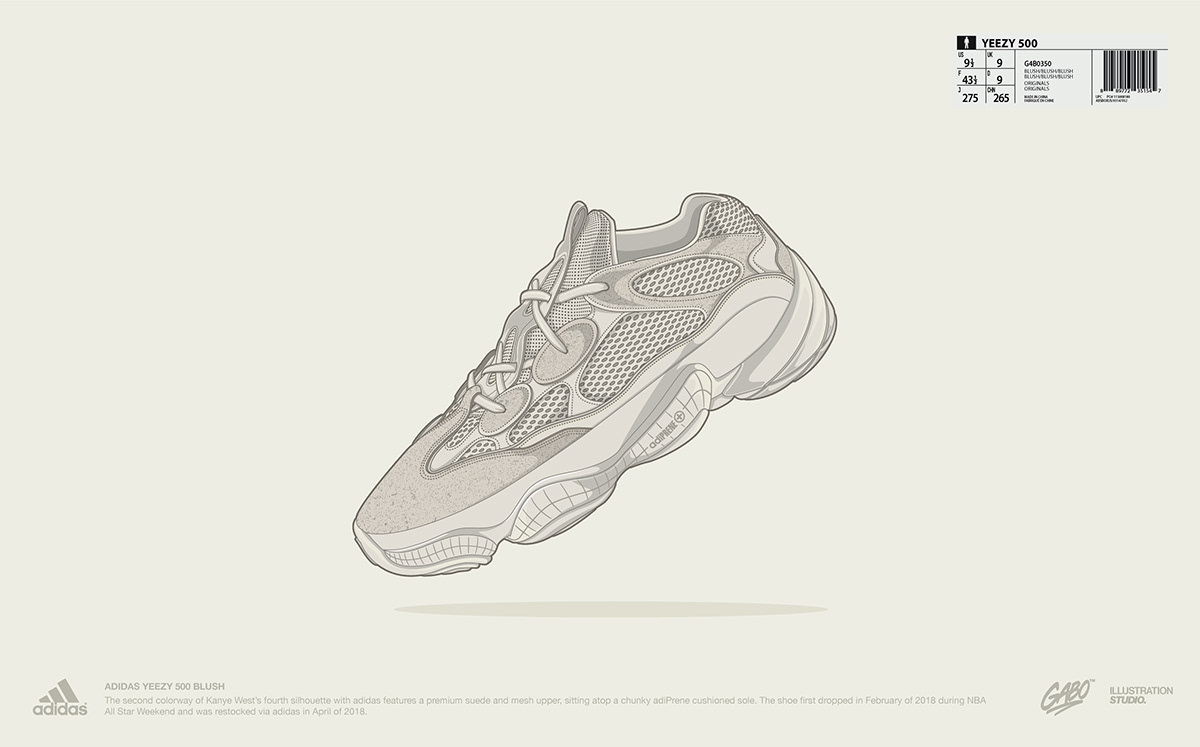 adidas adidas originals Adiprene Hypebest Illustrator Kanye West sneaker sneakerhead streetwear yeezy