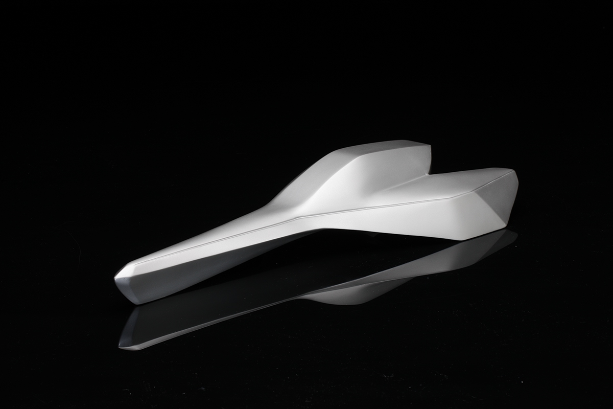 speedform Transportation Design Foam silver marlin silver model
