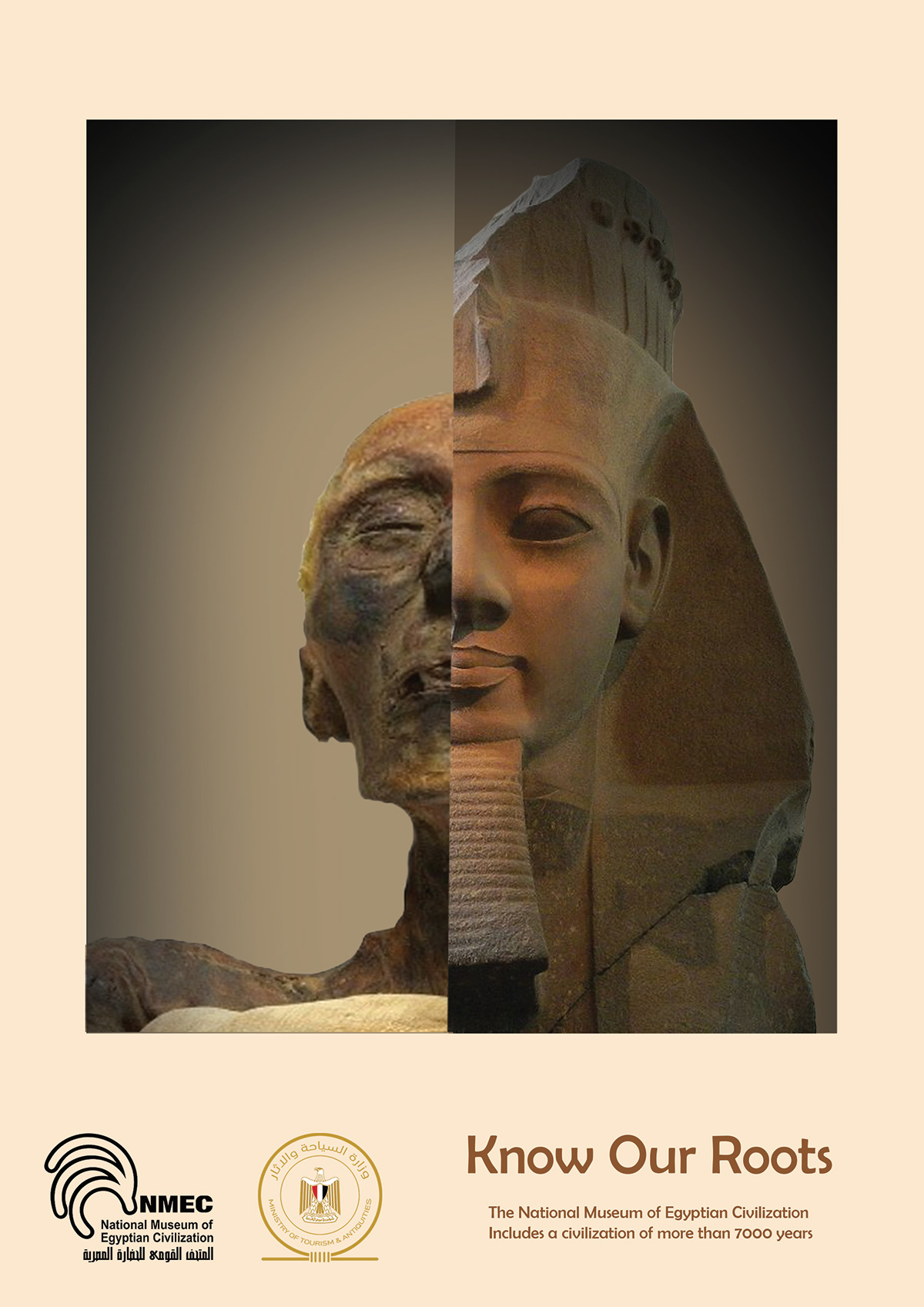 Advertising  Ancient Civilization egypt monuments Mummies museum PHARAONIC statues tourism