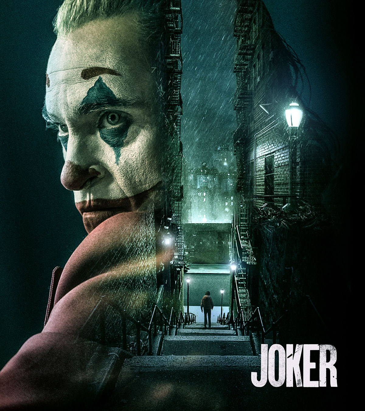 Digital Art  gotham joker movie poster photocompositing photoshop poster Poster Design retouch visual