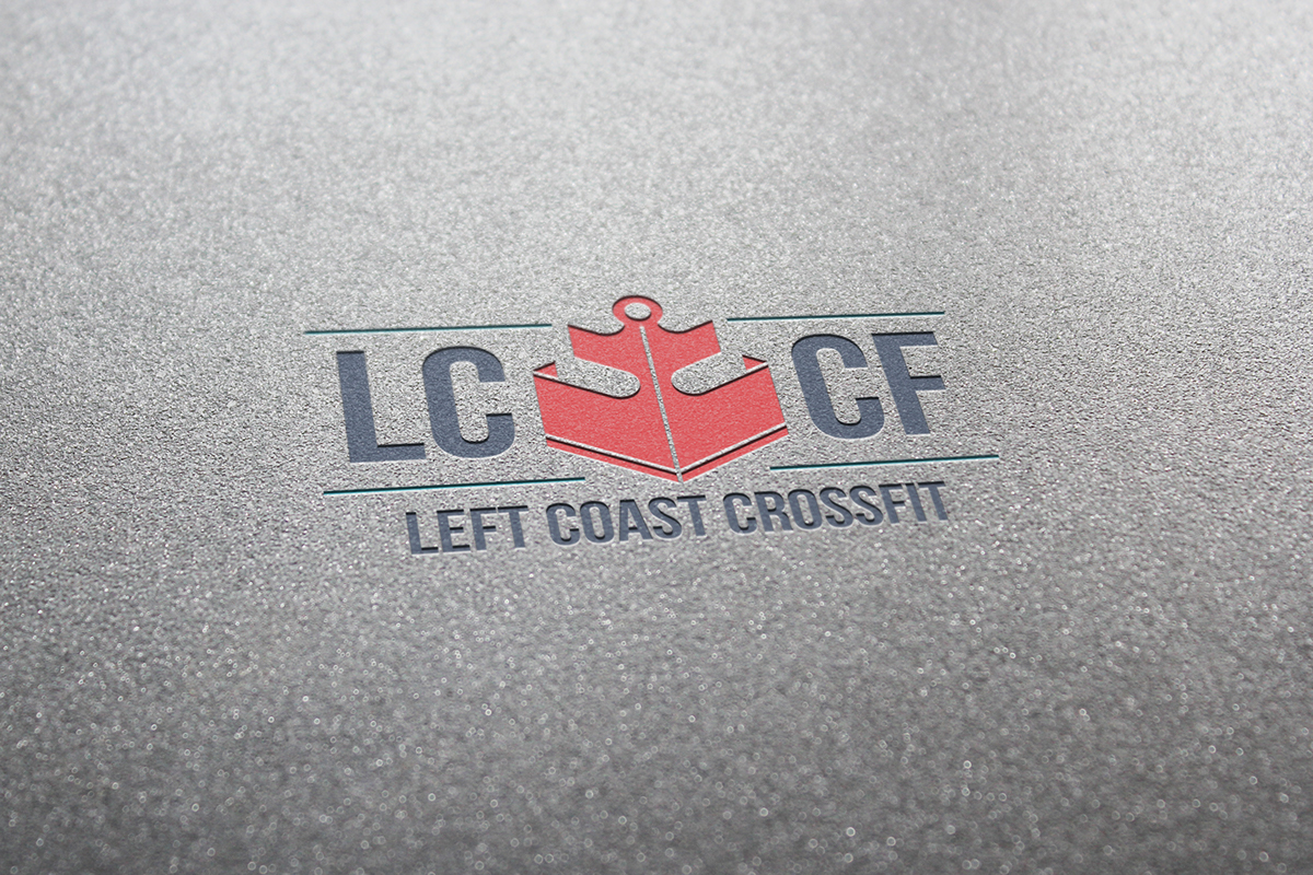 LCCF design graphic Ocean workout jeremy pedron Coast west coast kettlebell box jump red blue Left Coast Crossfit