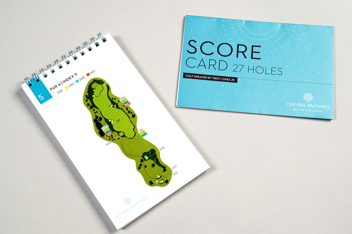 design golf Course Guide stationary