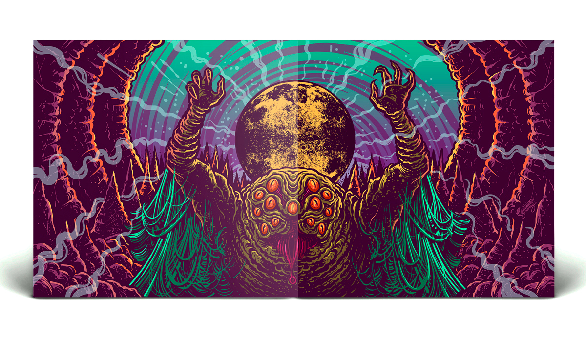 stoner rock Desert Rock Sci Fi comics LP album cover psychedelic 70s