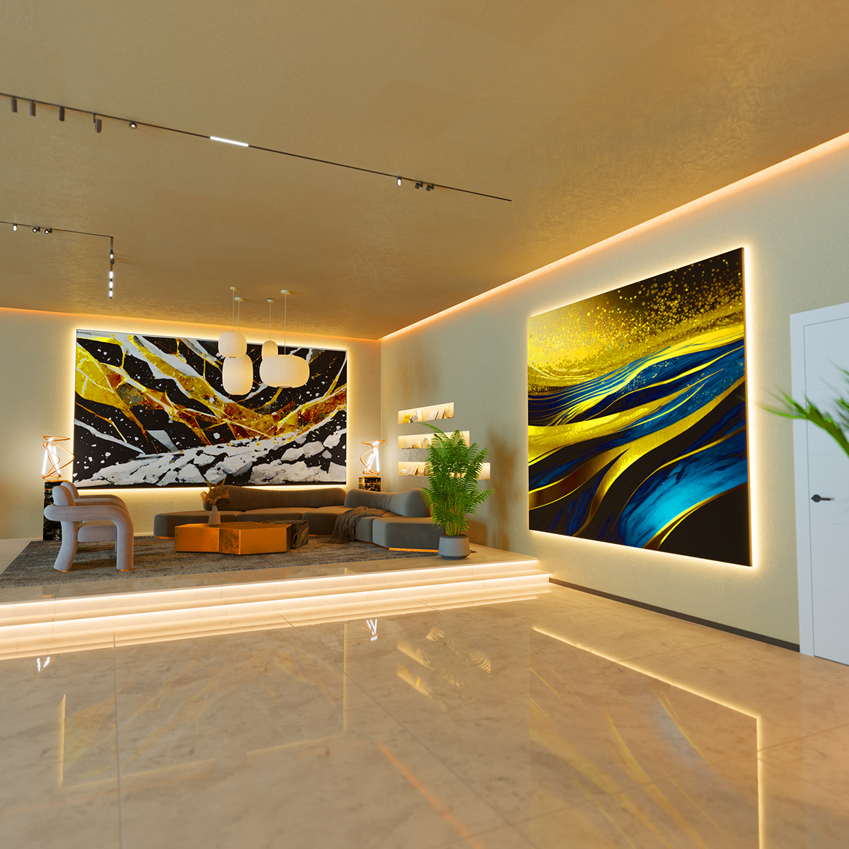 interior design  Interior visualization archviz architecture Render modern Unreal Engine vray 3ds max