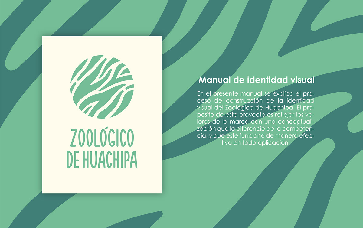 animales book brand brandbook Huachipa Identidad Corporativa logo Manual de Identidad marca mock up zoologico