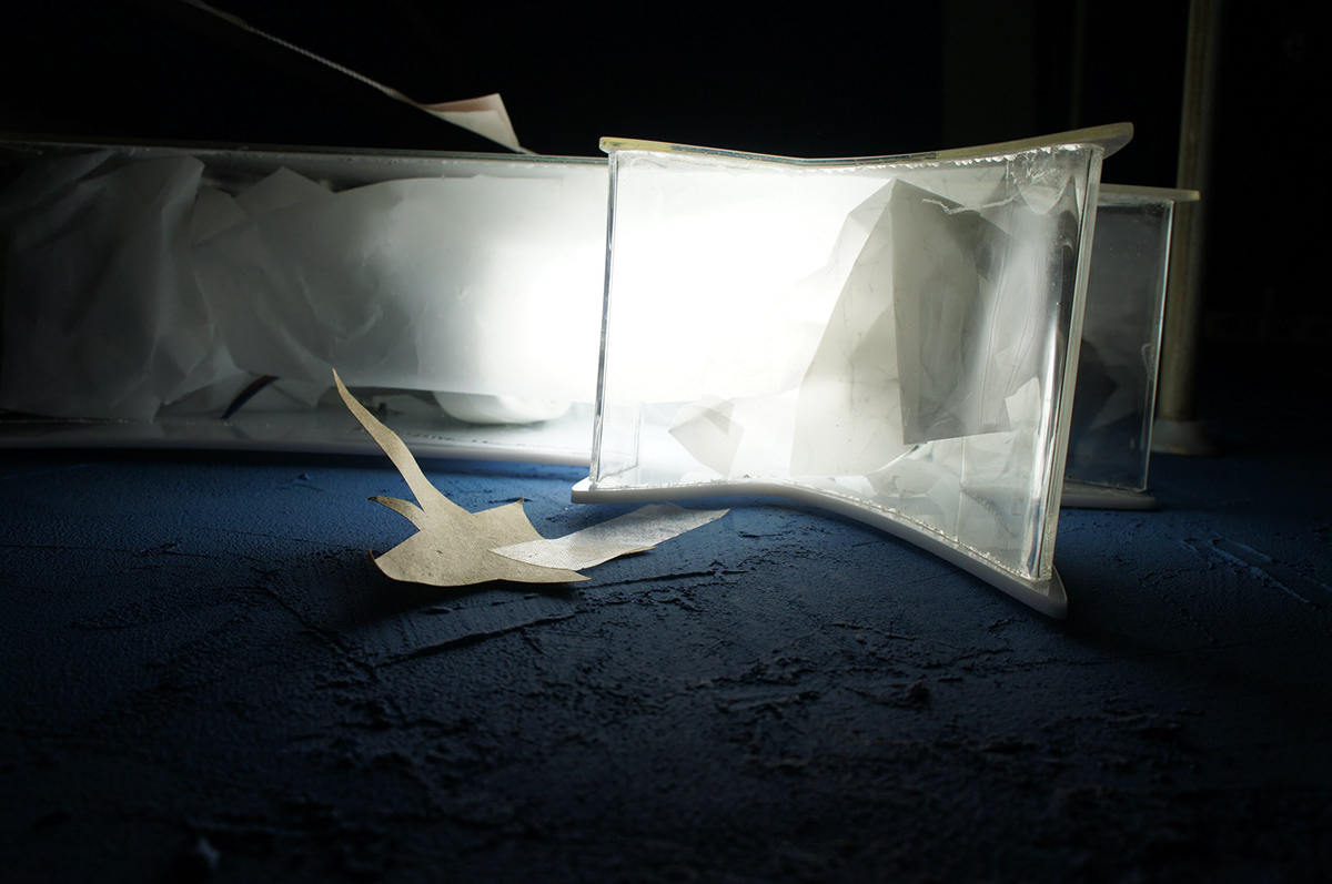 Lamp light hand-made kids stars Comet bathroom SKY Space 