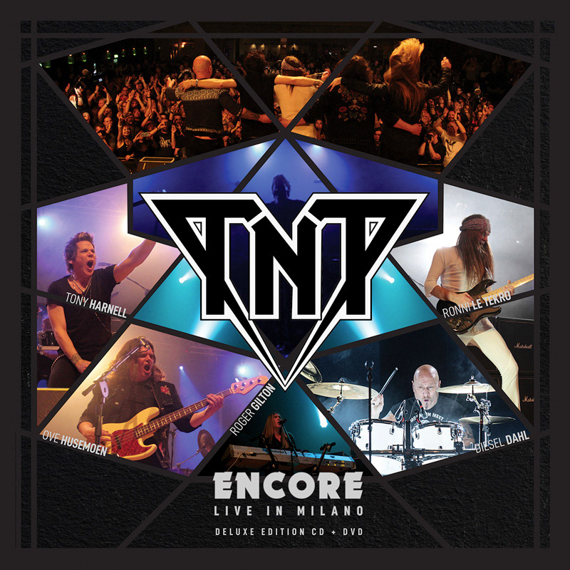 TNT Frontiers Records Music Artwork band artwork cd layout rock band
