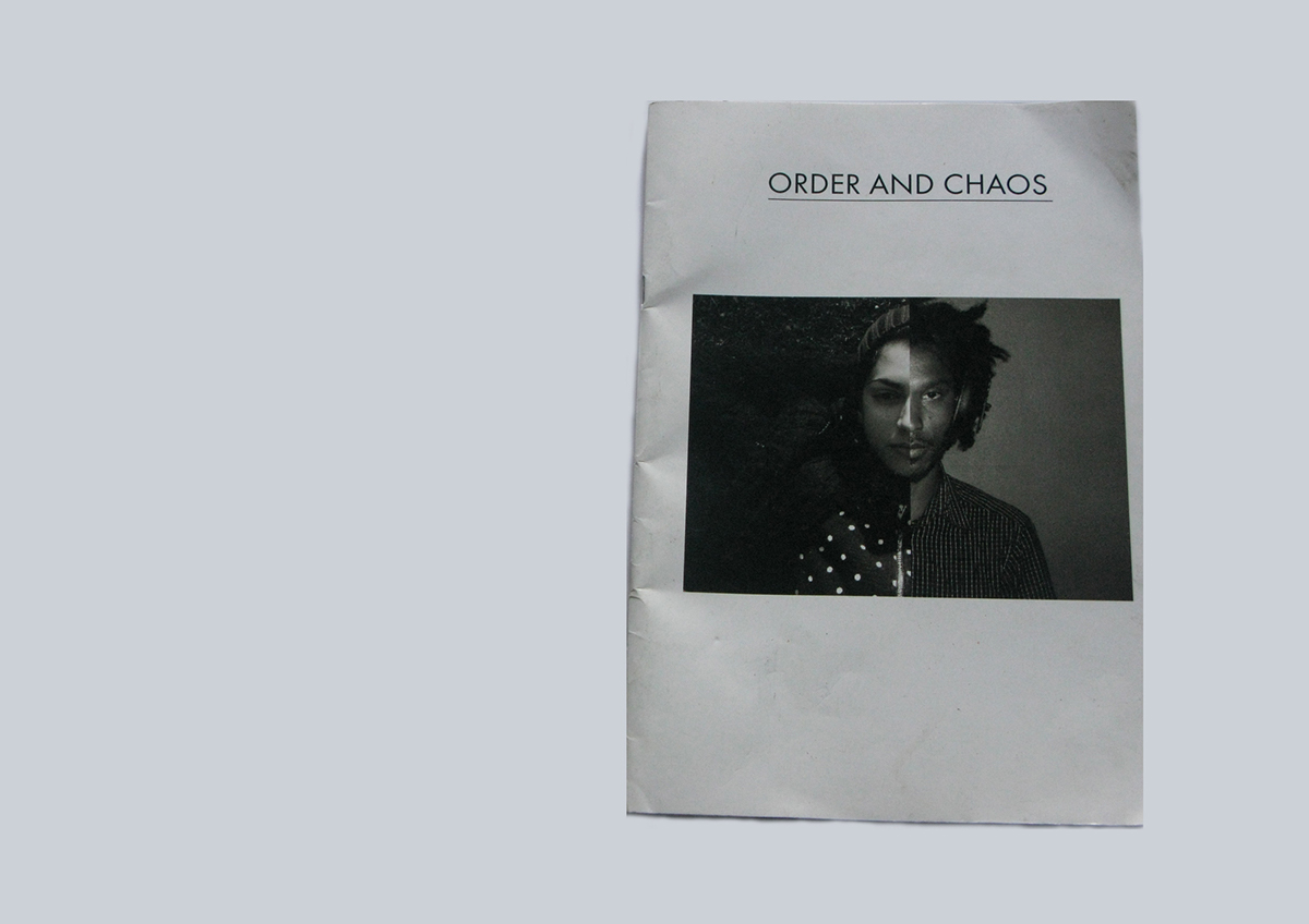 Booklet Order chaos symmetry asymmetry portraits