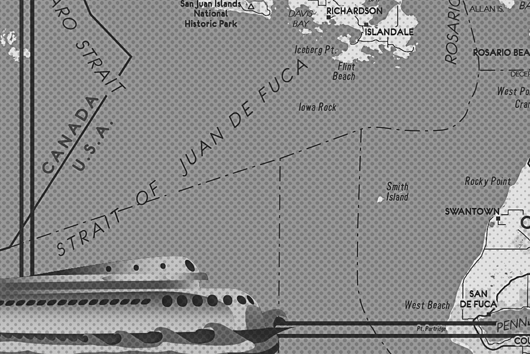art deco deco map maps cartography monochrome dataviz illustrated mid century halftone