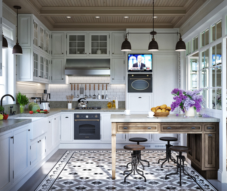 kitchen Provence Interior design