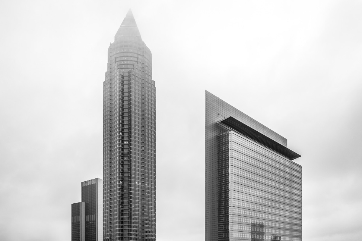 Adobe Portfolio Frankfurt architecture photo b&w black and white