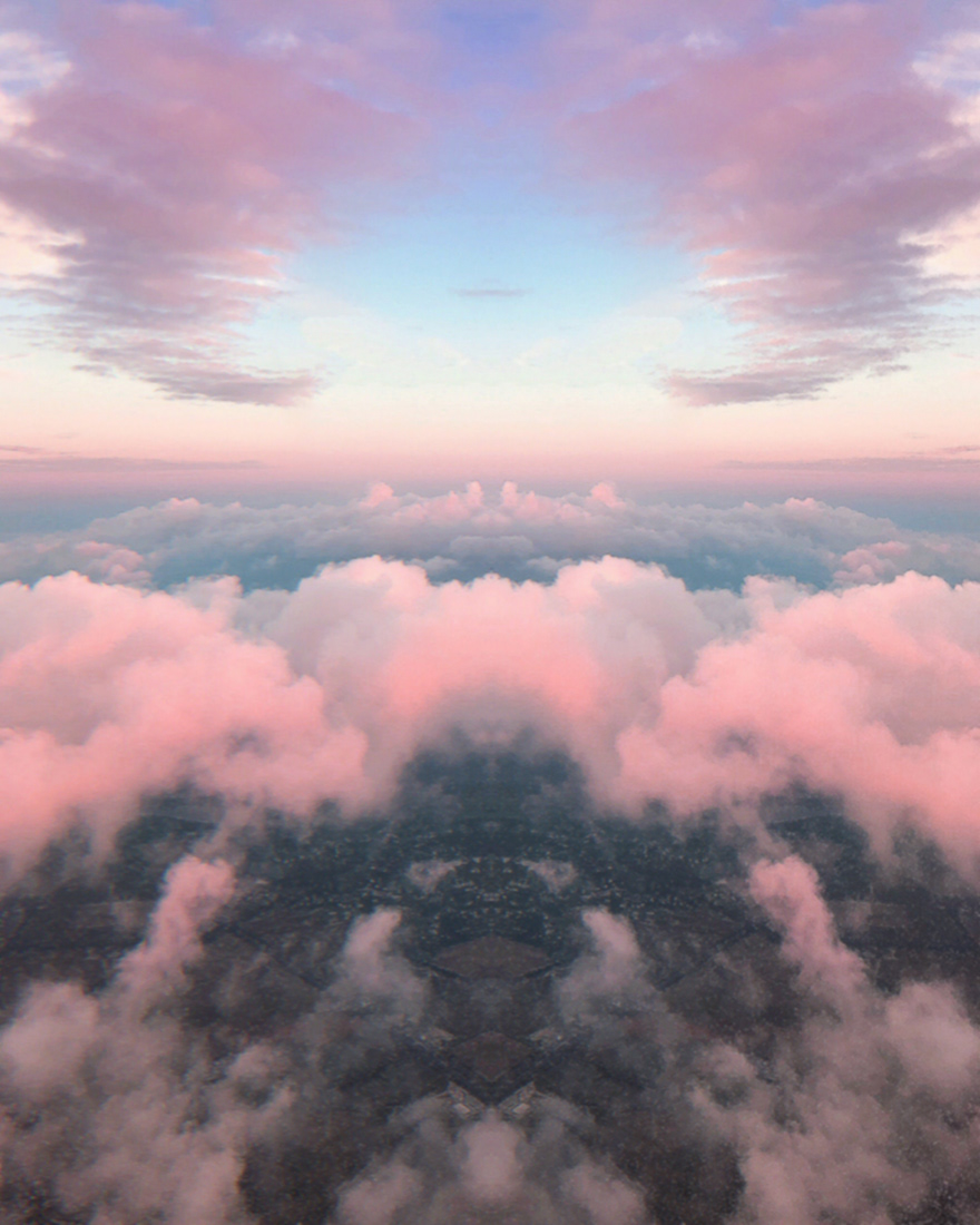 antrisolja Nature SKY color cloud Landscape art colors pastel minimalist