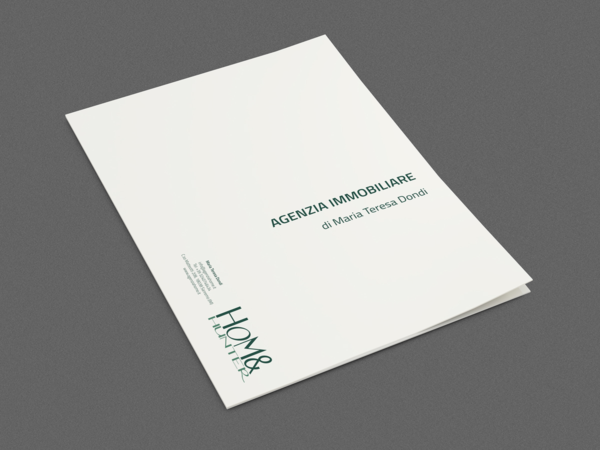 Estate agency logo sanremo Stationery brand card Website grapich