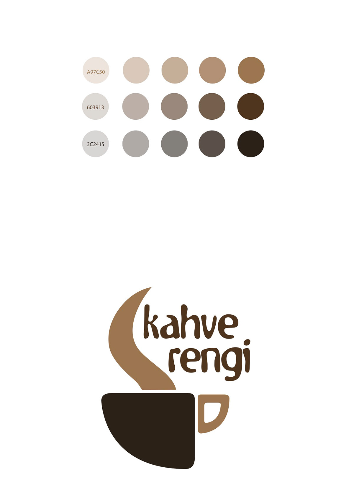 brown  kahverengi  coffee  branding brand identity  corporate identity  cafe  coffee brand  FOOD  DRINK