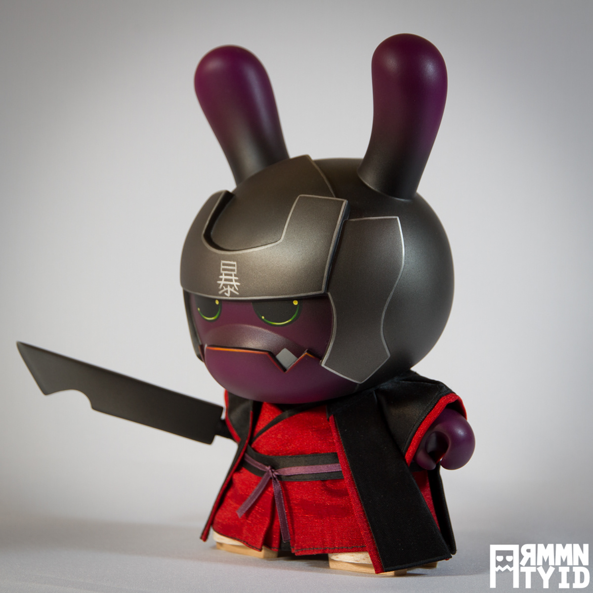 Munny Trikky Dunny Custom art toy samurai