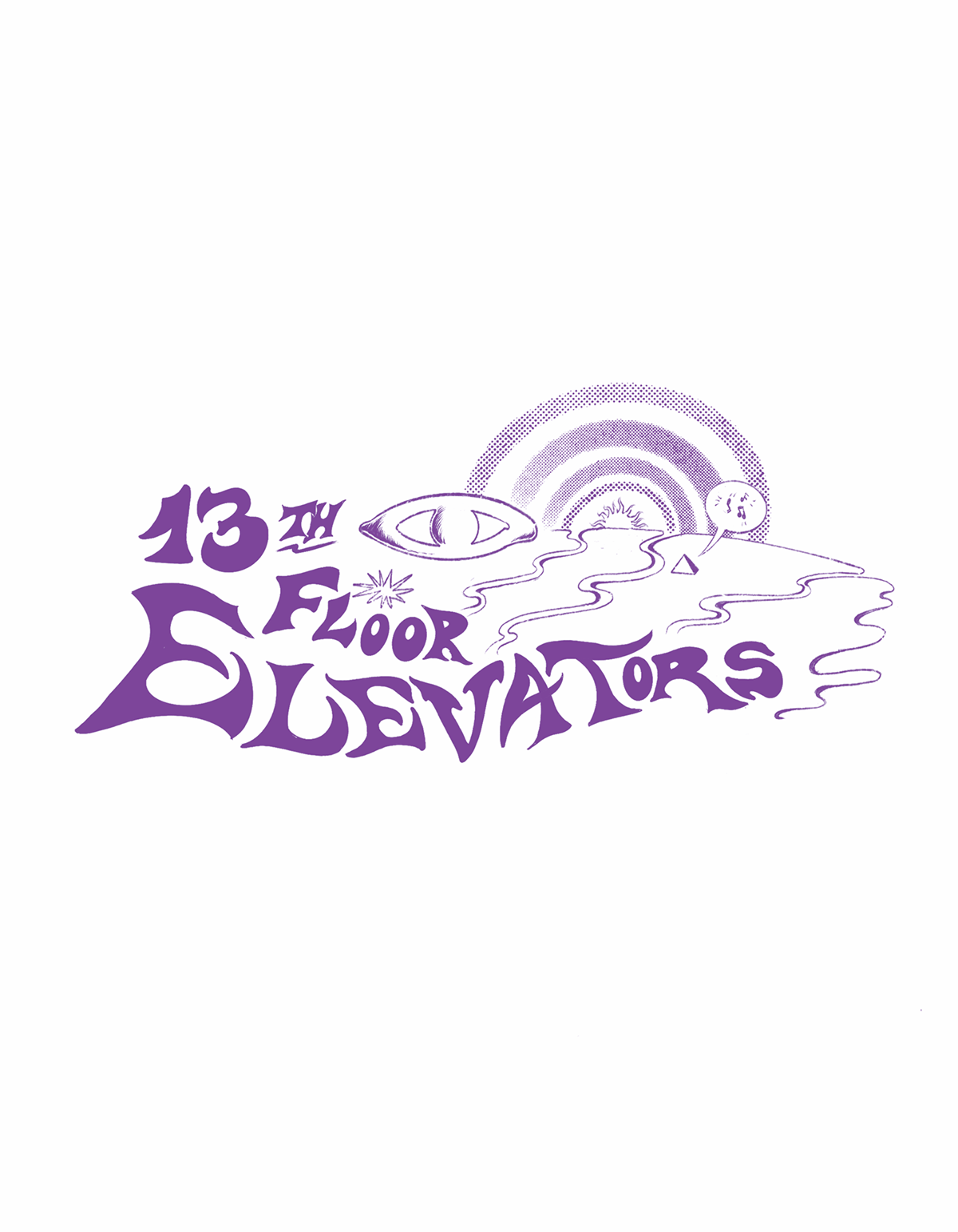 13th Floor Elevators amon duul 2 artwork comic handmade ILLUSTRATION  music progressive rock rock Soft machine