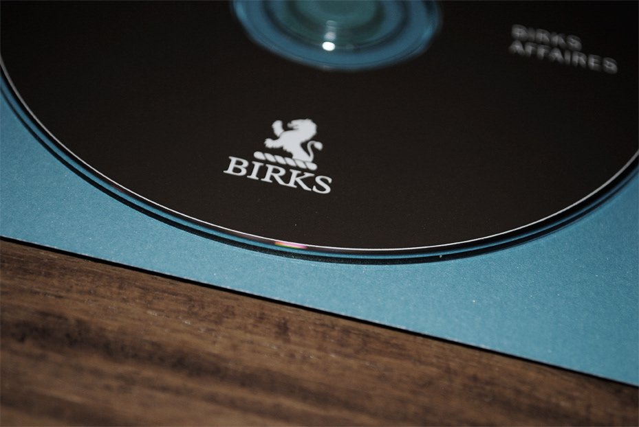 Birks jewelry bijoux CD design Business gift present gift direct marketing Packaging Patrice Boudreault