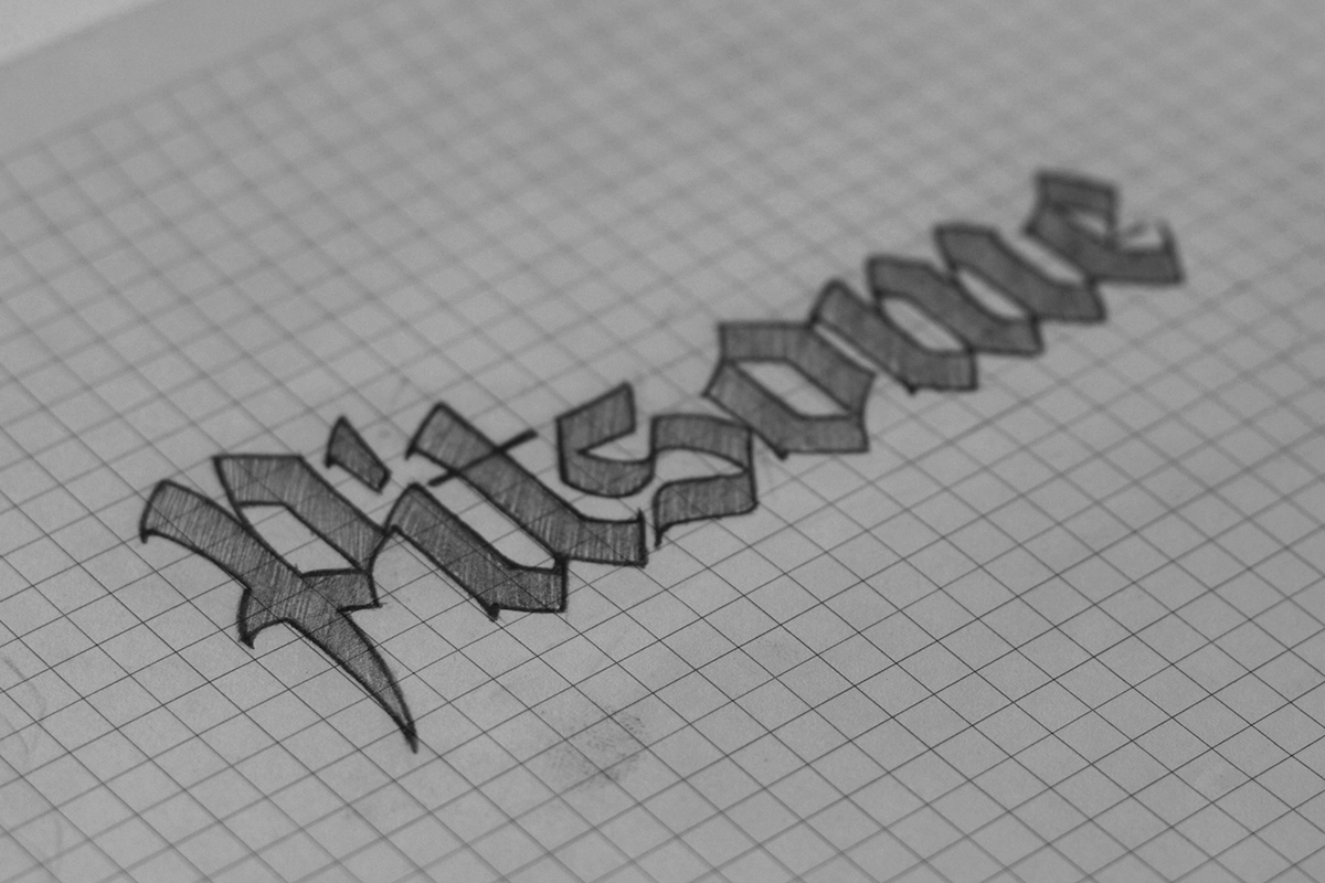 hrvoje Dominko letterbox letterbox 2 hand writing letters words swash lettering Letterings typo