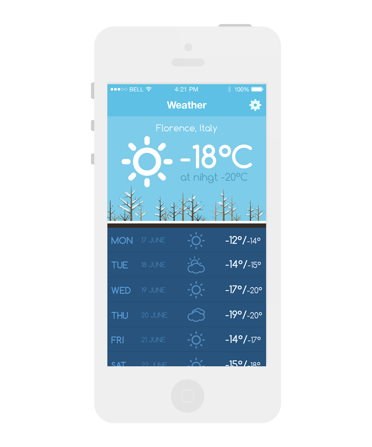 weather app ios seasons iphone