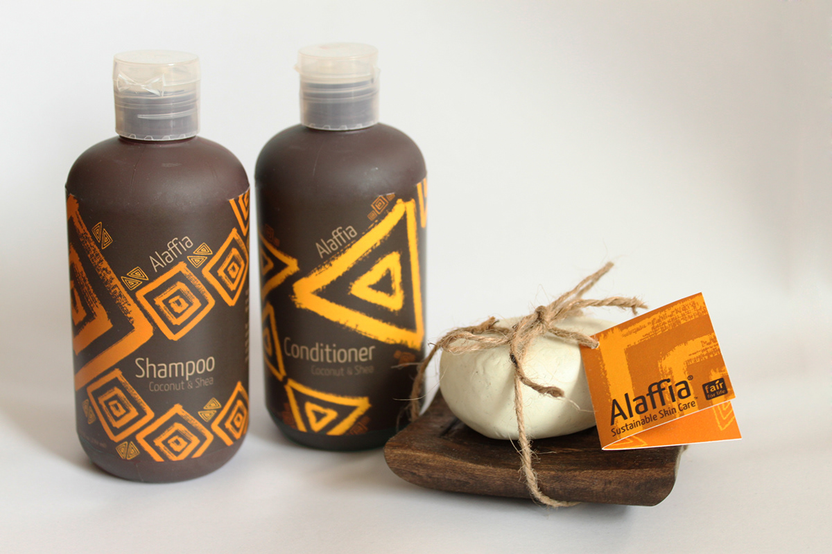 Alaffia african shampoo conditioner soap dish