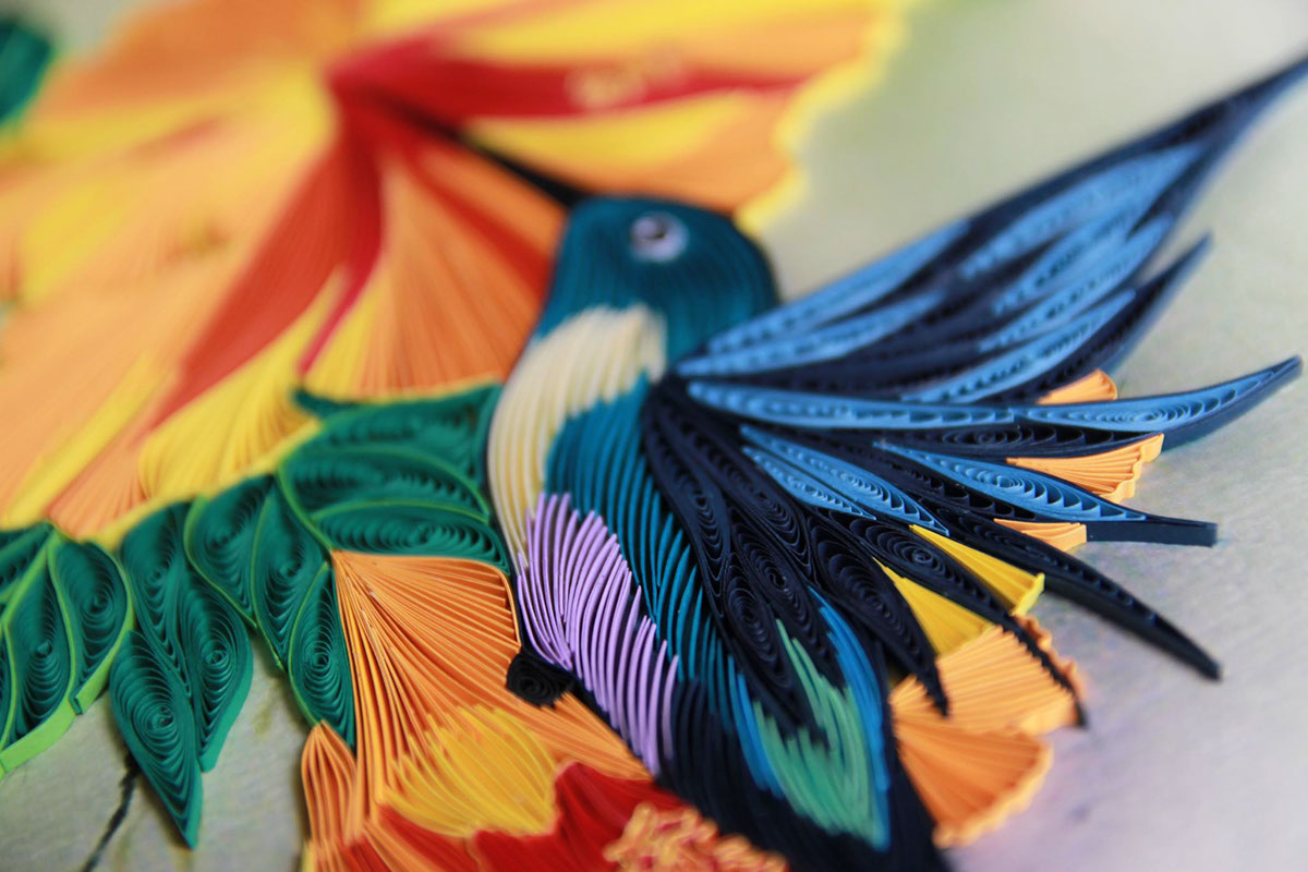 Paper Quilling Craft hand made artworks