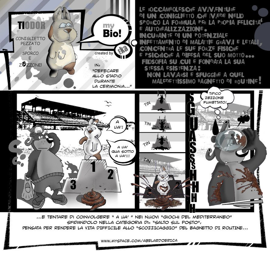 comix comics fumetto pescara abruzzo tiodor coniglietto sporco