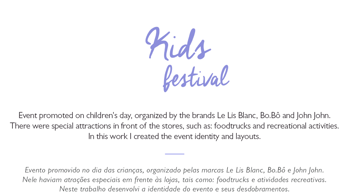 Children's Day Promotional retailing fashion brands