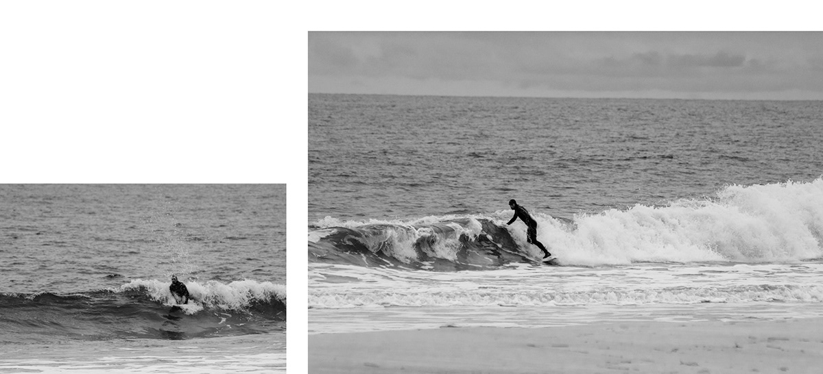 Surf winter beach uruguay waves cold Fisherman