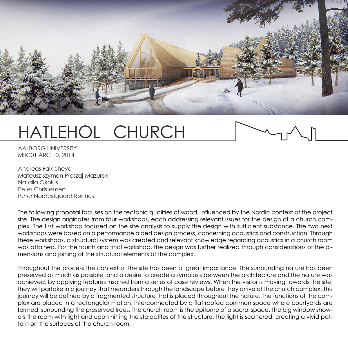 Hatlehol church sacral norway denmark Tectonic nordic wood TIMBER journey gradient