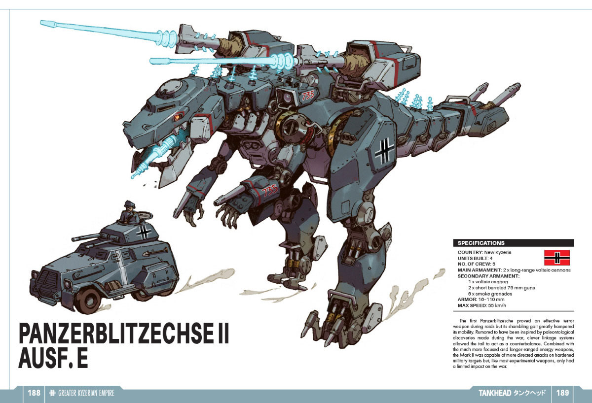 mecha dieselpunk sci-fi robot Character design  Digital Art  concept art
