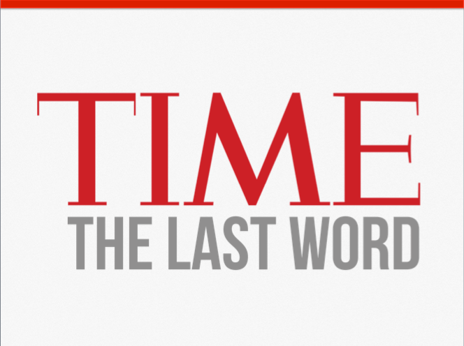 time the last word news newspaper social media debate