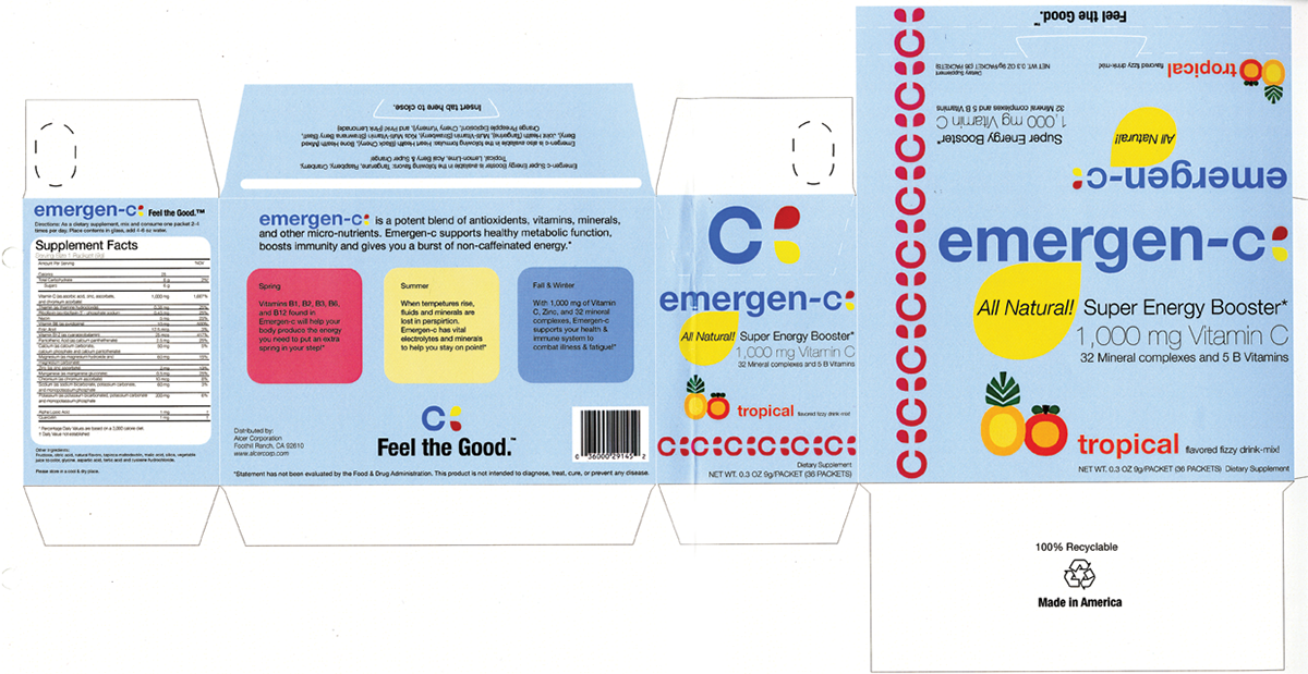 Emergenc emergen-c brand logo Icon mark color Health vector identity