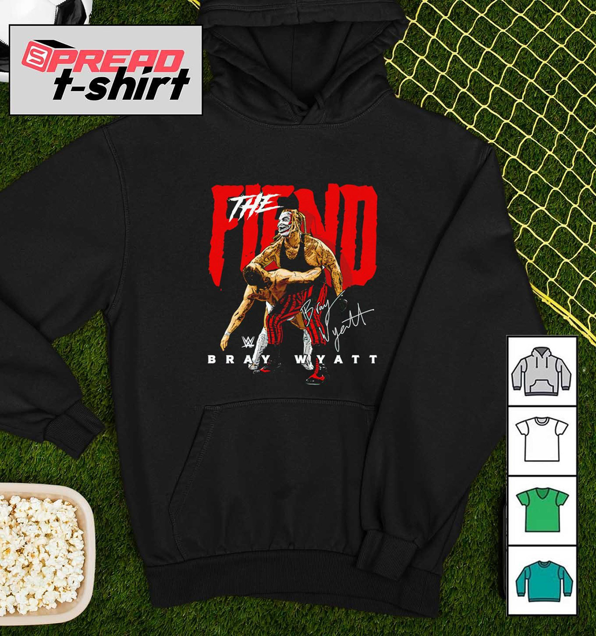 Bray Wyatt WWE Wrestling sports football soccer Sports Design Social media post Graphic Designer design