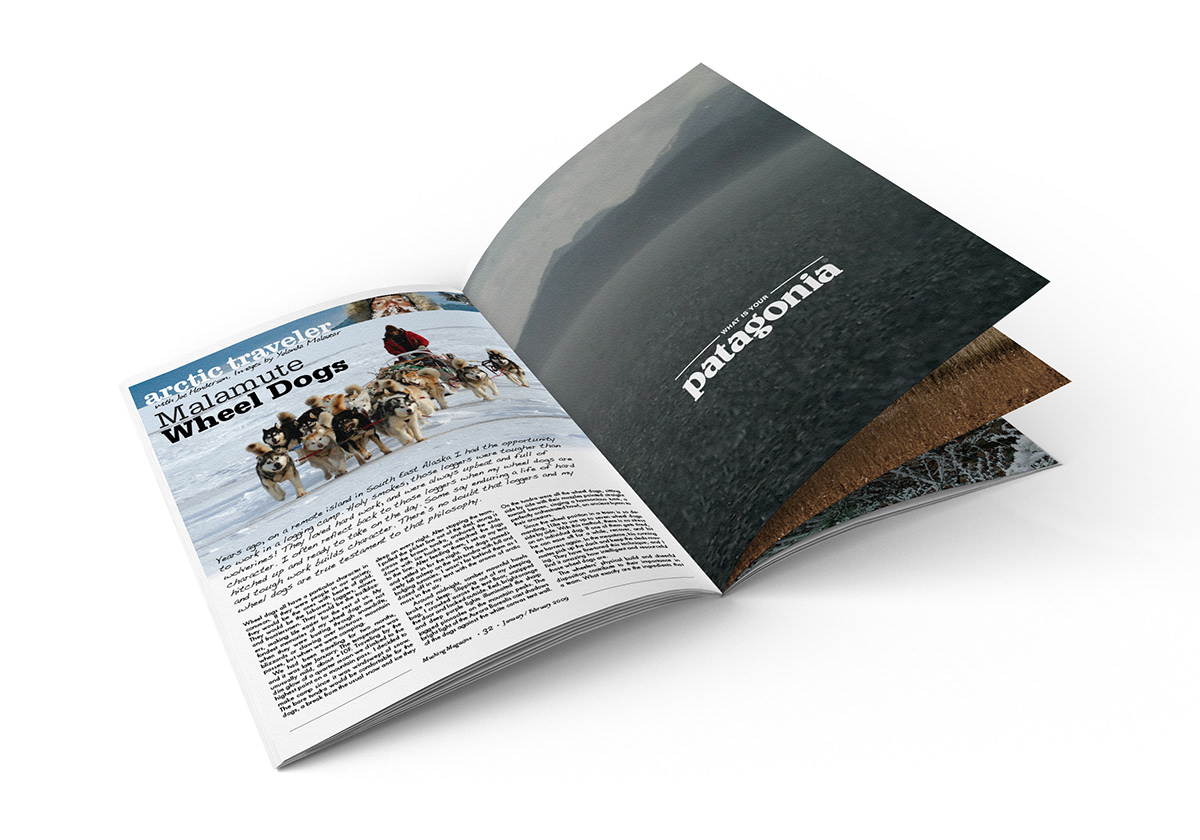 patagonia Nano Puff jacket campaign Integrated Campaign Direct mail microsite magazine print ad trailer commercial teaser